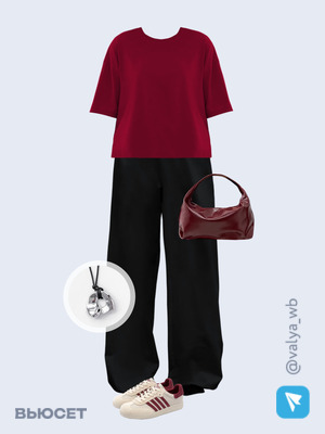 Стильный аутфит номер 3386 с валдберриз 