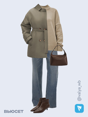 Стильный аутфит номер 3856 с валдберриз 