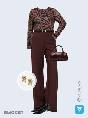 Стильный аутфит номер 3885 с валдберриз 