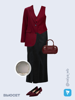 Стильный аутфит номер 4016 с валдберриз 