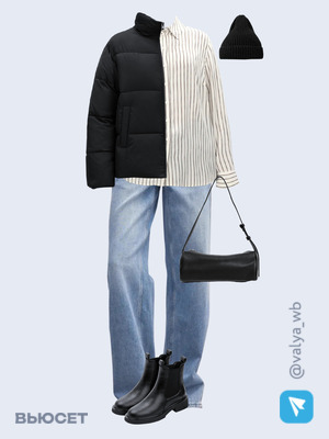 Стильный аутфит номер 4075 с валдберриз с Сумка (артикул 486769029)