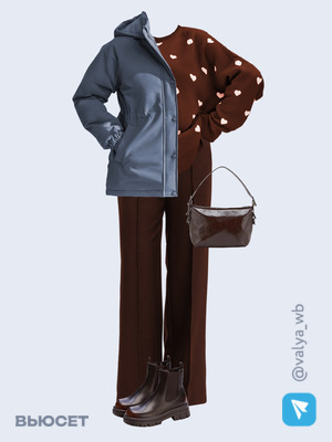 Стильный аутфит номер 4135 с валдберриз 