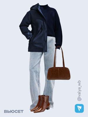 Стильный аутфит номер 4133 с валдберриз 