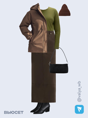 Стильный аутфит номер 4137 с валдберриз с Шапка (артикул 43157143)