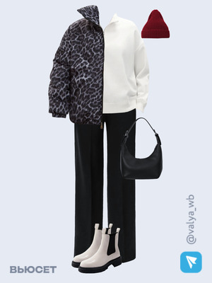 Стильный аутфит номер 4119 с валдберриз 