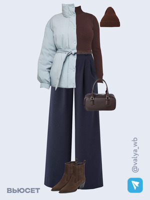 Стильный аутфит номер 4332 с валдберриз 