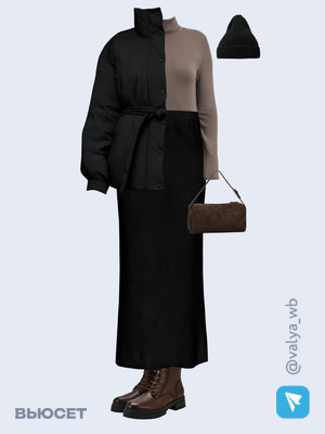 Стильный аутфит номер 4384 с валдберриз 