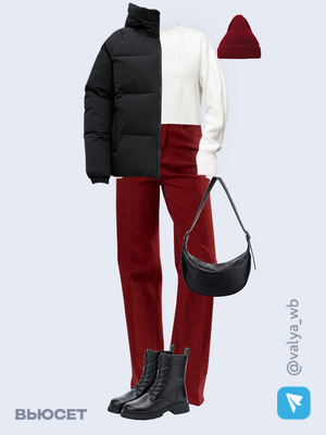 Стильный аутфит номер 4405 с валдберриз 