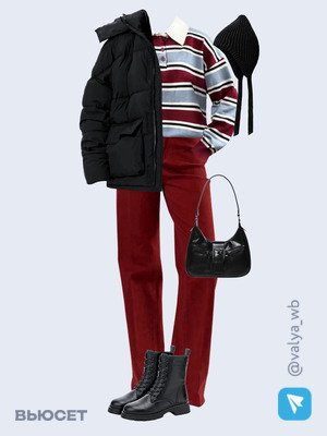 Стильный аутфит номер 4521 с валдберриз 