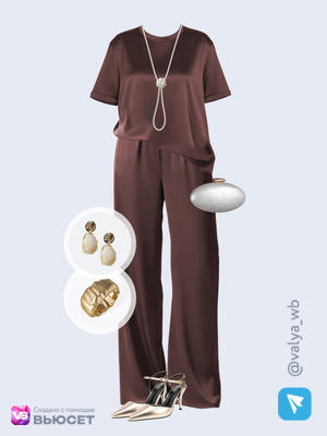 Стильный аутфит номер 4618 с валдберриз с Костюм (артикул 239028869)