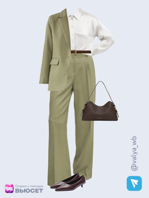 Стильный аутфит номер 4612 с валдберриз 