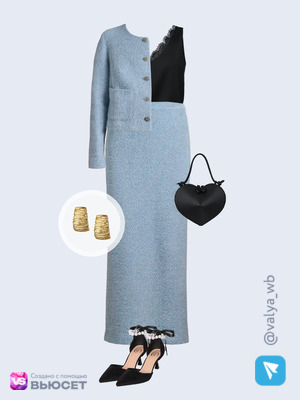 Стильный аутфит номер 4639 с валдберриз 