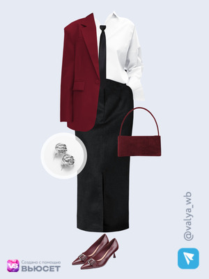 Стильный аутфит номер 4673 с валдберриз с Юбка (артикул 459999489)