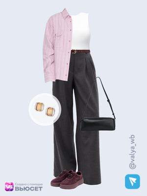 Стильный аутфит номер 4724 с валдберриз 
