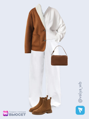 Стильный аутфит номер 4743 с валдберриз 