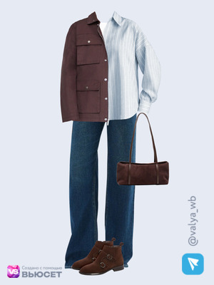 Стильный аутфит номер 4747 с валдберриз 
