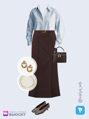 Стильный аутфит номер 4751 с валдберриз 