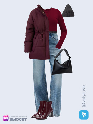Стильный аутфит номер 4759 с валдберриз 