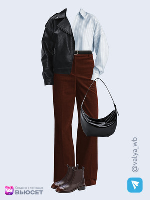 Стильный образ с валдберриз номер 4800