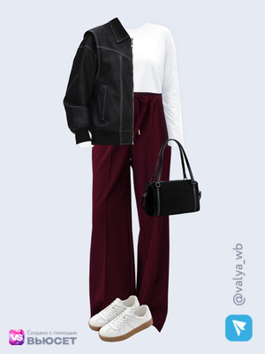 Стильный аутфит номер 4828 с валдберриз 