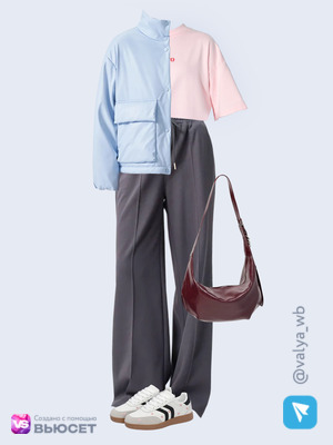 Стильный аутфит номер 4830 с валдберриз 