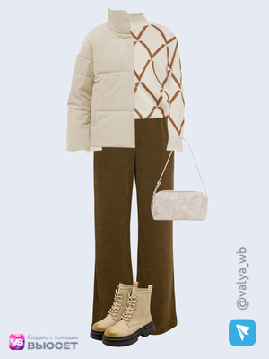 Стильный аутфит номер 4864 с валдберриз 