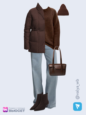 Стильный аутфит номер 4888 с валдберриз 