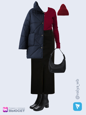 Стильный аутфит номер 4901 с валдберриз 