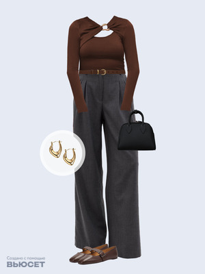 Стильный аутфит номер 4930 с валдберриз 