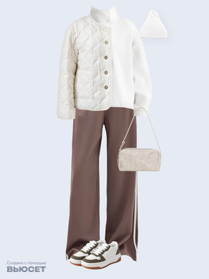 Стильный аутфит номер 4962 с валдберриз с Кеды (артикул 816288657)