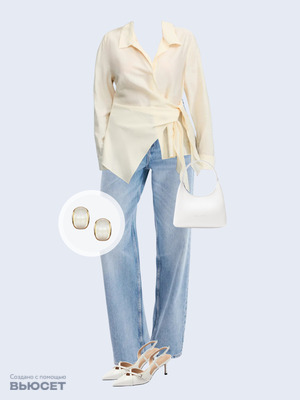 Стильный аутфит номер 5012 с валдберриз с Серьги (артикул 398283813)