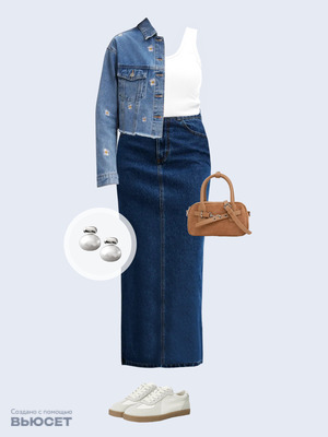 Стильный аутфит номер 5049 с валдберриз с Куртка (артикул 773167430)