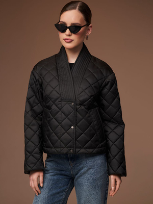 Смотреть модные образы с валберриз с Куртка (артикул 141409860)