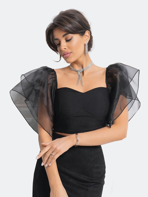 Смотреть модные образы с валберриз с Топ (артикул 142561251)