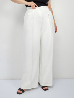 Смотреть модные образы с валберриз с Брюки (артикул 169902800)