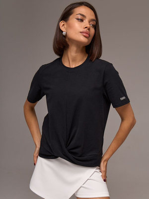 Смотреть модные образы с валберриз с Футболка (артикул 223915449)