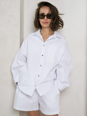 Смотреть модные образы с валберриз с Рубашка (артикул 221396810)