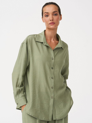 Смотреть модные образы с валберриз с Рубашка (артикул 201016780)