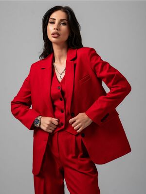 Смотреть модные образы с валберриз с Жакет (артикул 216668605)