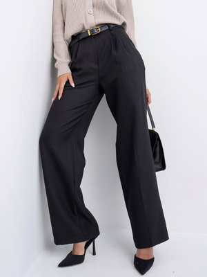 Смотреть модные образы с валберриз с Брюки (артикул 168908570)