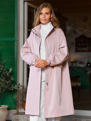 Смотреть модные образы с валберриз с Плащ (артикул 224555087)