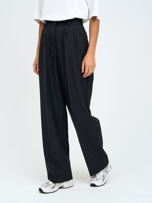 Смотреть модные образы с валберриз с Брюки (артикул 220735534)