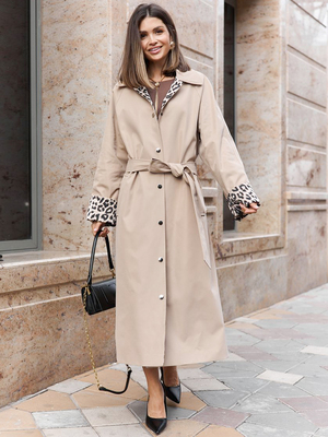 Смотреть модные образы с валберриз с Плащ (артикул 246597407)