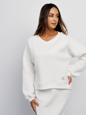 Смотреть модные образы с валберриз с Свитшот (артикул 246929366)