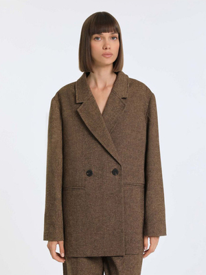 Смотреть модные образы с валберриз с Жакет (артикул 252545755)