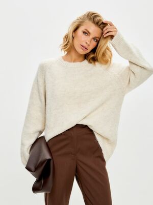 Смотреть модные образы с валберриз с Свитер (артикул 252780865)