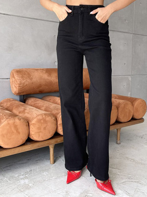 Смотреть модные образы с валберриз с Джинсы (артикул 173198834)