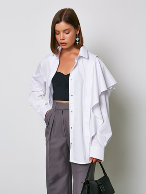 Смотреть модные образы с валберриз с Блуза (артикул 246047887)