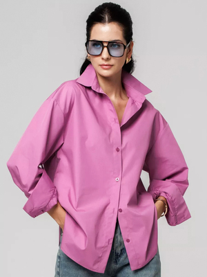 Смотреть модные образы с валберриз с Рубашка (артикул 254372695)