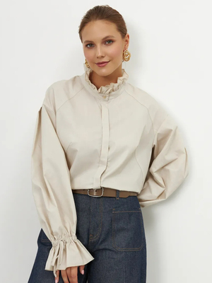 Смотреть модные образы с валберриз с Блуза (артикул 262241008)